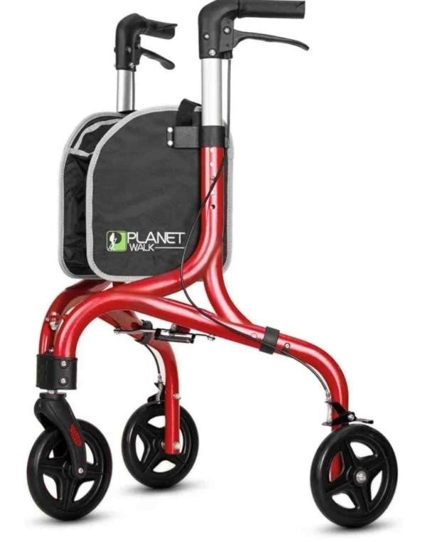 Planetwalk Premium 3 Wheel Rollator Walke