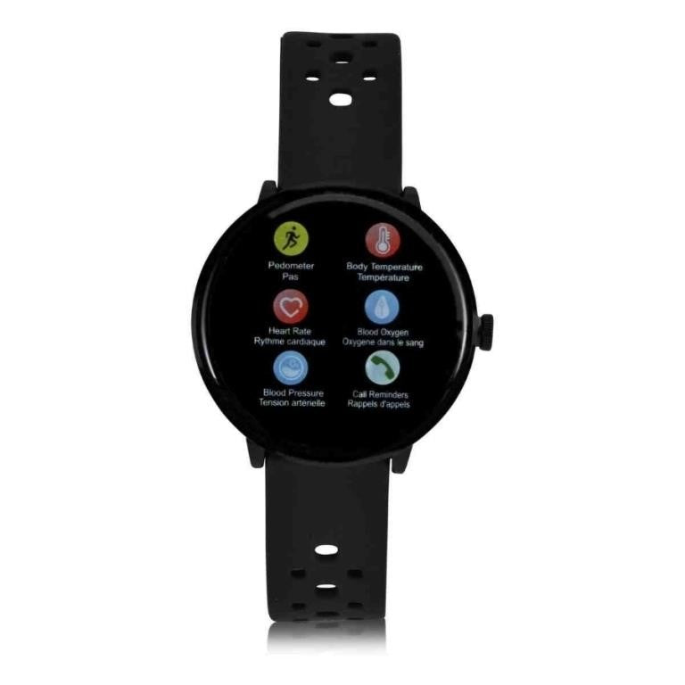 Time ITE4002GNBK Elite Smart Watch in Black