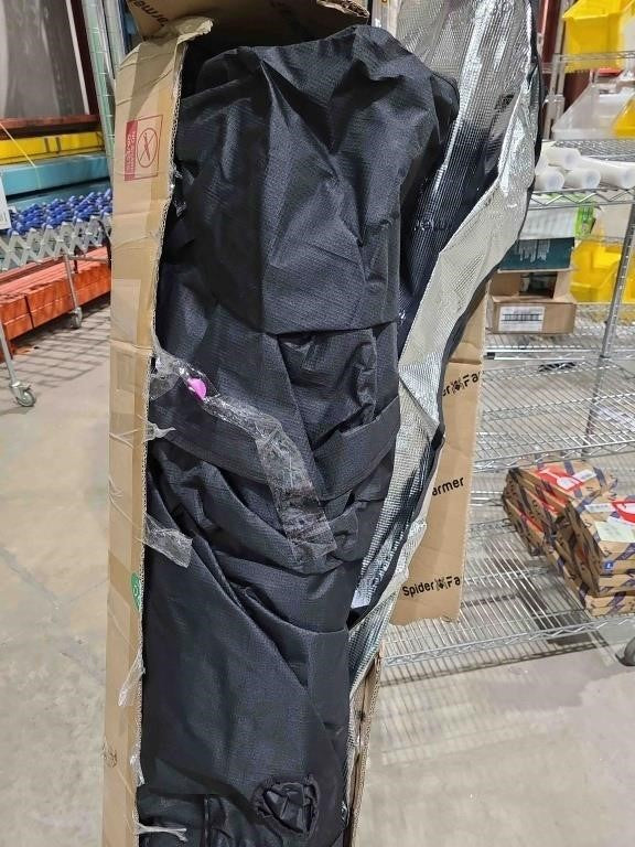 Spider Farmer Pro-Grade 2x4 Grow Tent, 55"x28"x80", with Observation Window and Floor Tray, 1680D Thicken Mylar Canvas Hydroponic Grow Tent, 4.6x2.3x6.6 for Indoor Growing for SF2000