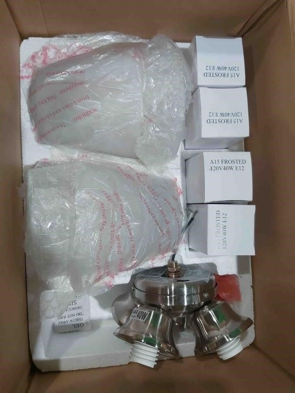 Harbor Breeze 4 -Light Silver LED Ceiling