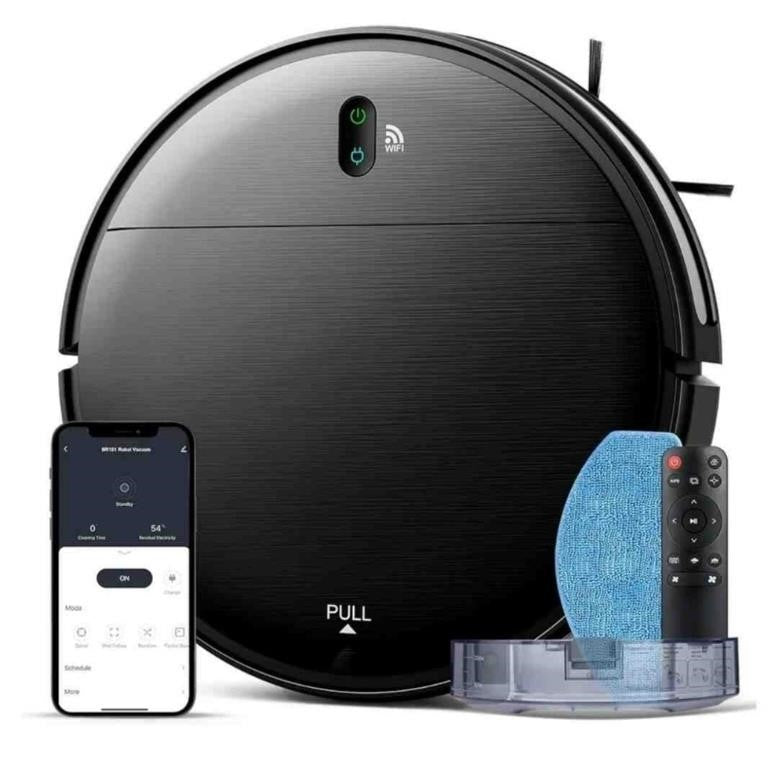 MAMNV Robot Vacuum and Mop Combo, WiFi/App, Robotic Vacuum Cleaner with Schedule