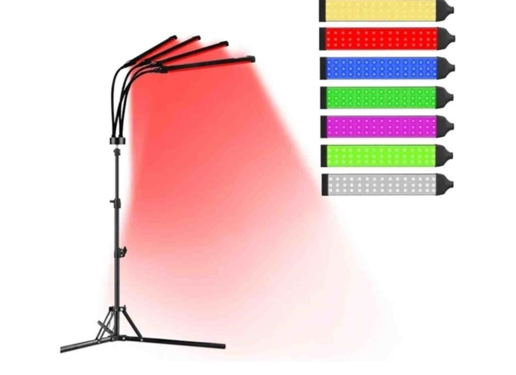 RED LIGHT Therapy LED 7 Colors Light Lamp