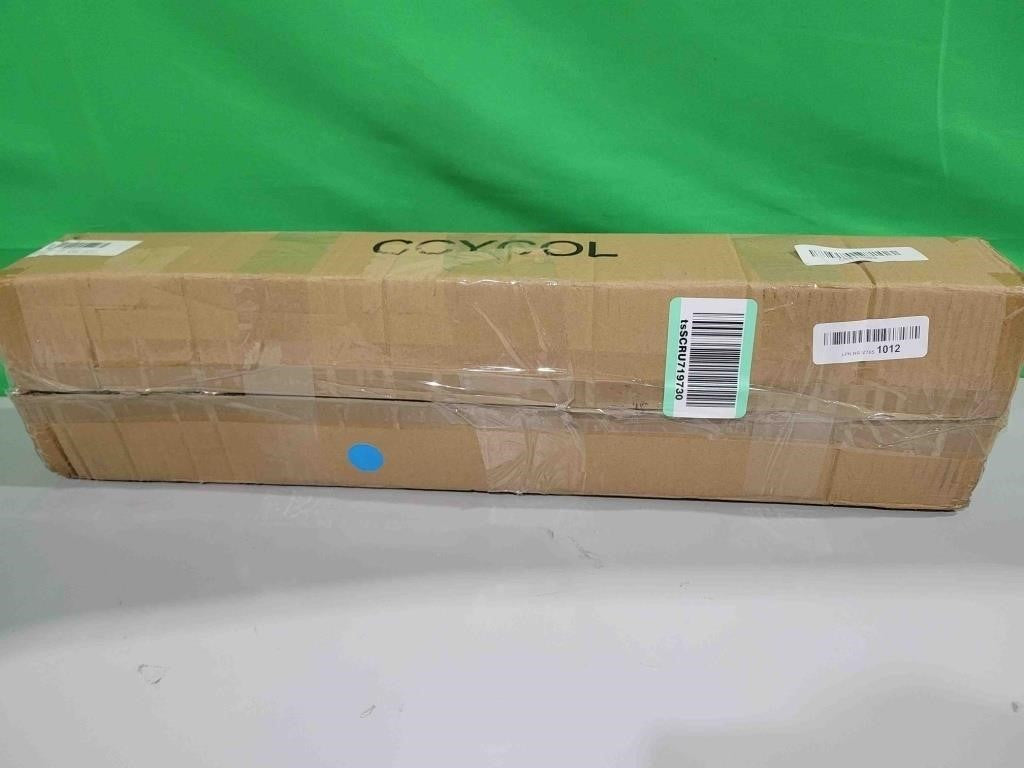 CCYCOL Black Bathroom Light Fixtures - 24 Inch Dimmable Black Led Vanity Lighting for Bathroom Wall Sconce with 3500K Warm Light Matte Bathroom Sconce Over Mirror