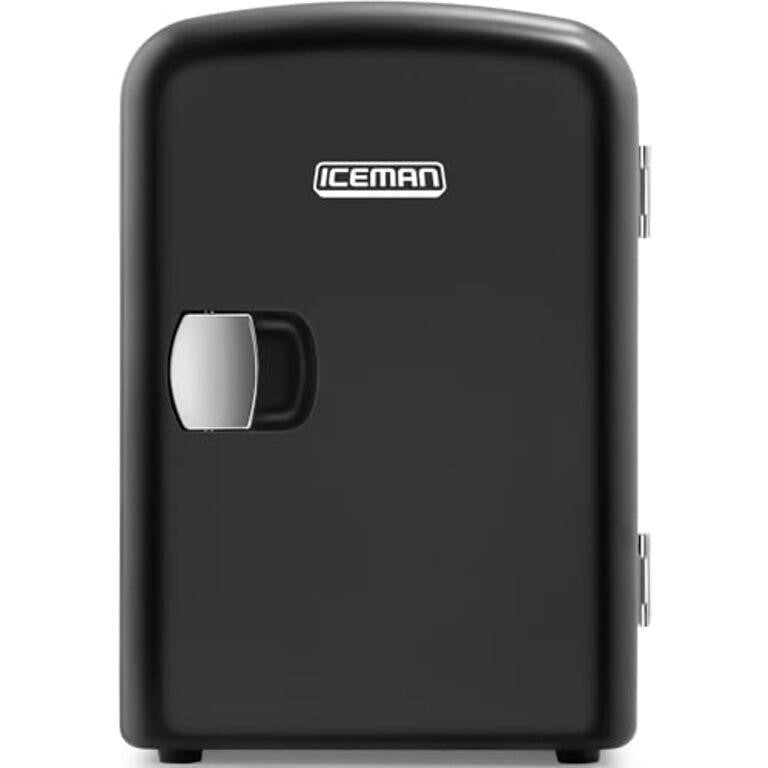 Chefman - Iceman Mini Fridge, 4 Liter/6 Can, Portable