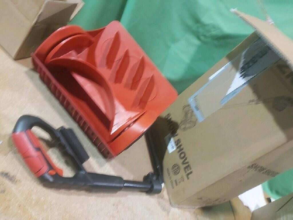 MZK Cordless Snow Shovel, 20V 13-Inch Bat