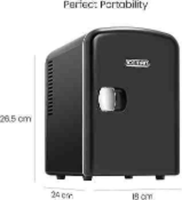 Chefman - Iceman Mini Fridge, 4 Liter/6 Can, Portable