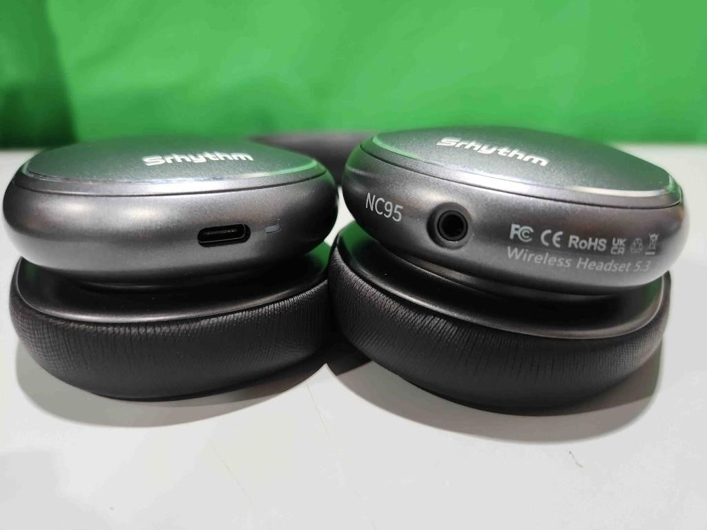 Wireless Bluetooth Headset with Transparency Mode, HD Sound. Graphite Black