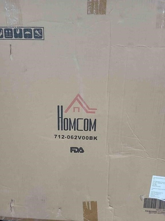 HOMCOM Upright Walker Up Rollator, Rolling Walker with Wheels, Storage Bag, Tray, Adjustable Handle Height, Black