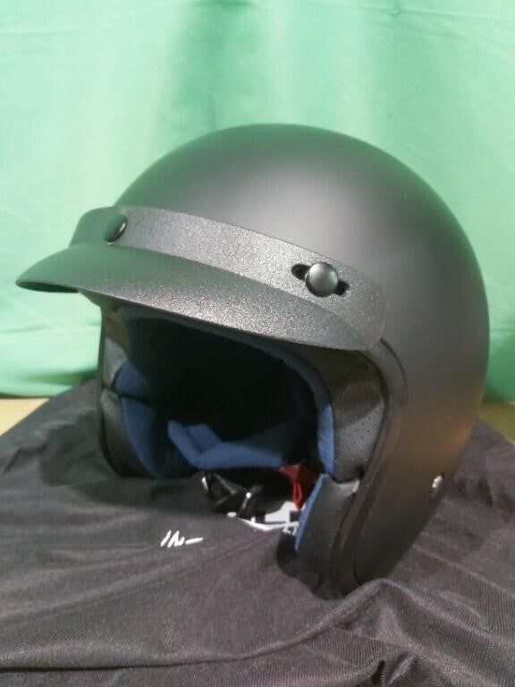 Open Face Motorcycle Helmet Model 207, Ma
