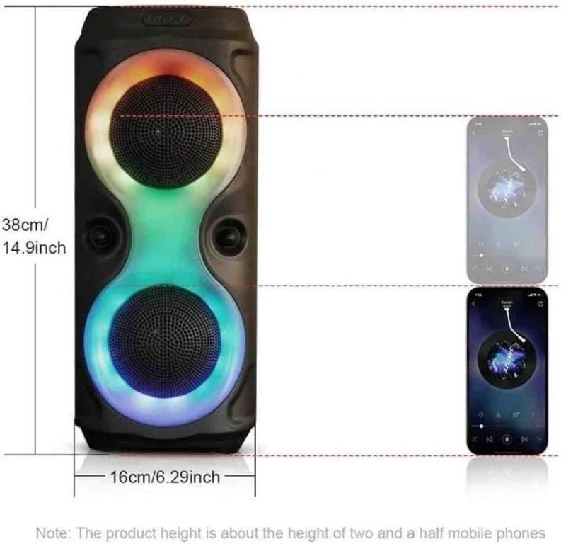 MOBILE MULTIMEDIA SPEAKER MS-3628BT-M BLACK