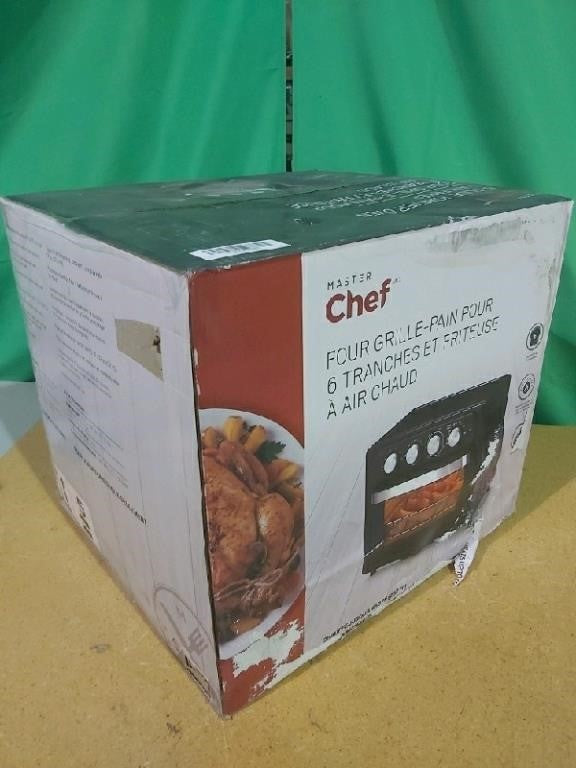 MASTER Chef, AirFryer Toaster Oven w/ 5 F