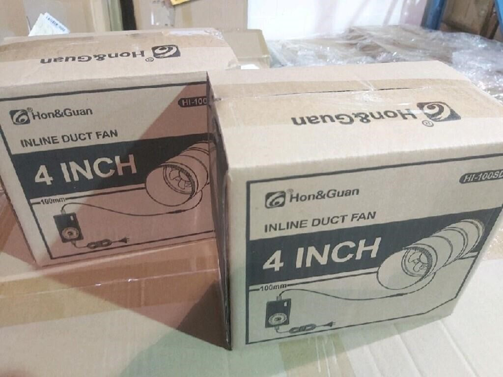 Hon&Guan 4 Inch Inline Booster Duct F