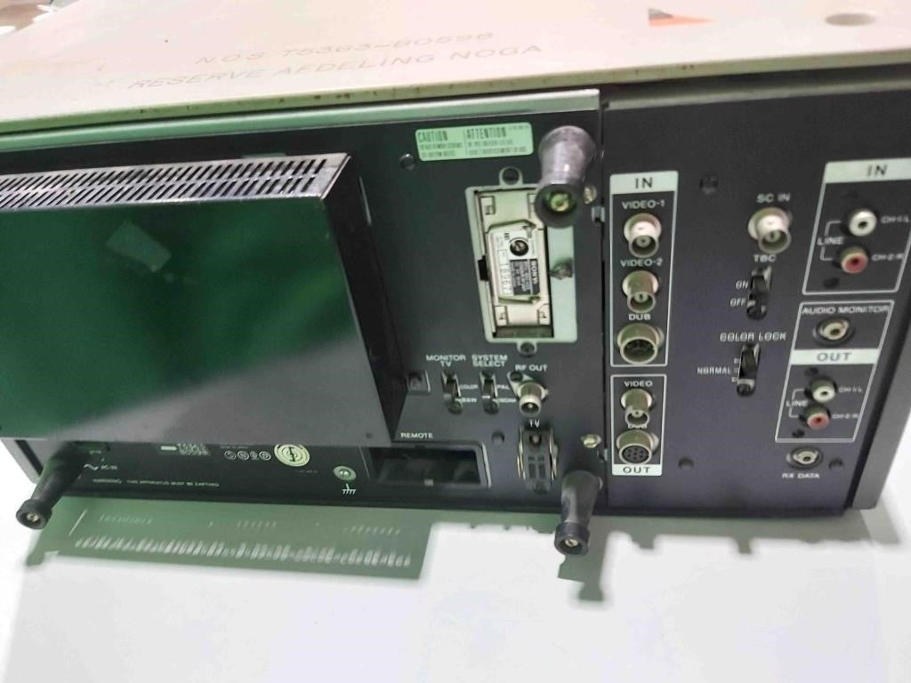 As-Is Sony File:U-maticVO-5800PS Video recorder