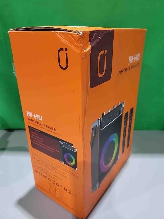 JYX Karaoke Machine with 2 UHF Wireless Microphones