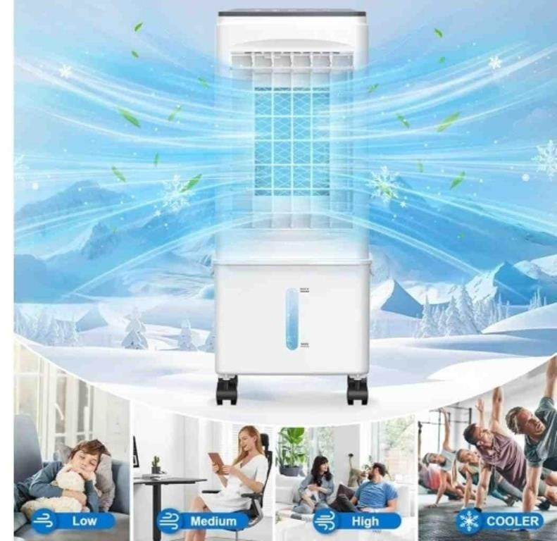 Portable Air Conditioner, 3-IN-1 Portable AC Unit w/2.5 Gal