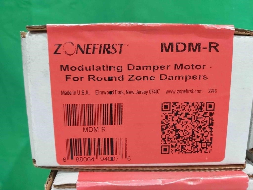 ZONEFIRST Modulating Damper Motor For Round Zone Dampers, MDM-R -