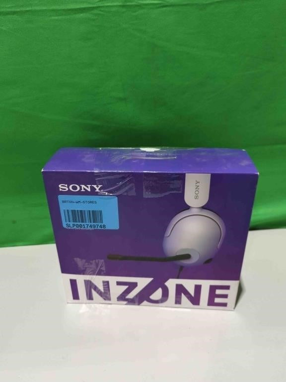 Sony INZONE H3 Wired Over-Ear Gaming Headset with Mic PS5 Headphones, White, MDRG300/WZ