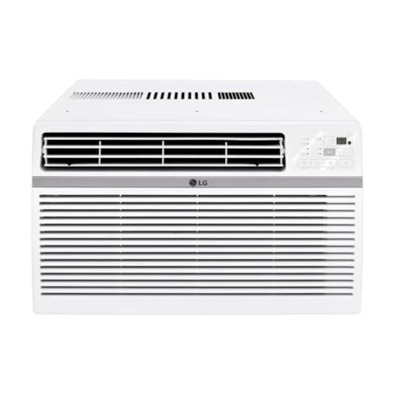 LG 8,000 Window Air Conditioner, 115V, 350 Sq.Ft. (14' x 25' Room Size)