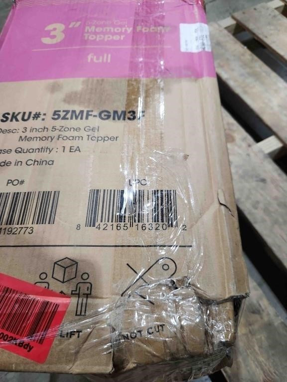 Mellow Memory Foam Mattress Topper