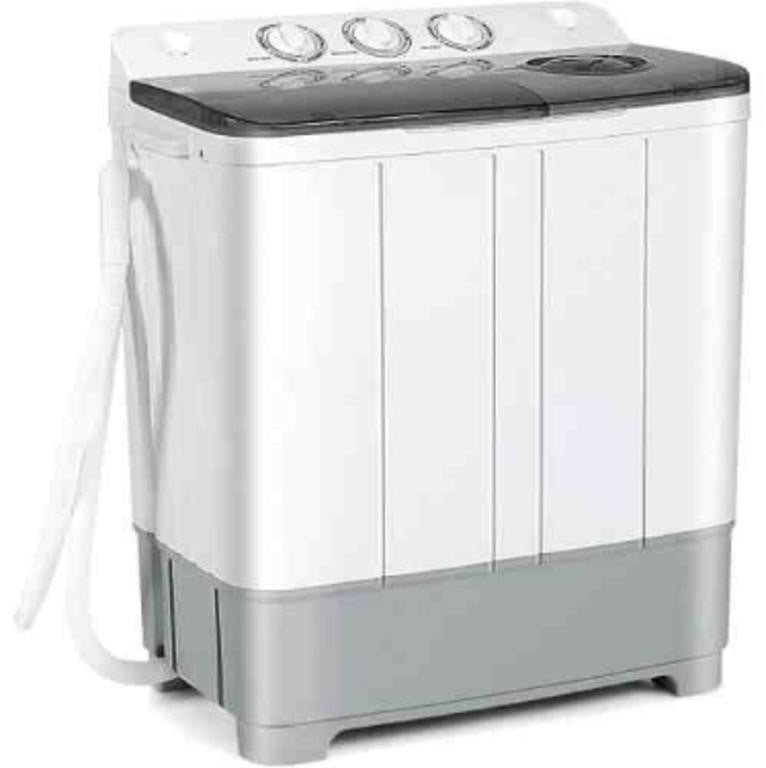 Costway Portable Twin Tub Washing Machine Was