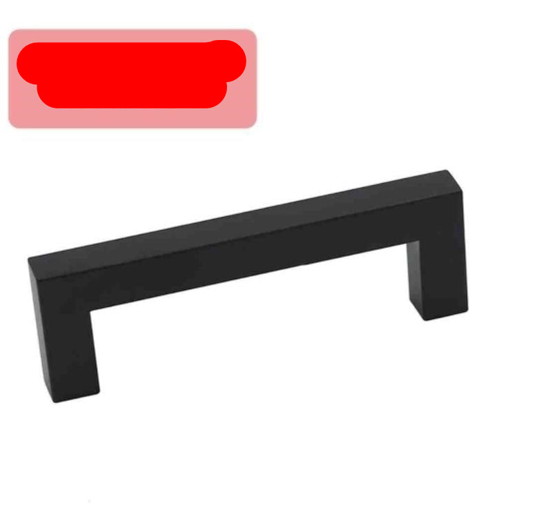 Black Cabinet Handles 5in 10Pcs