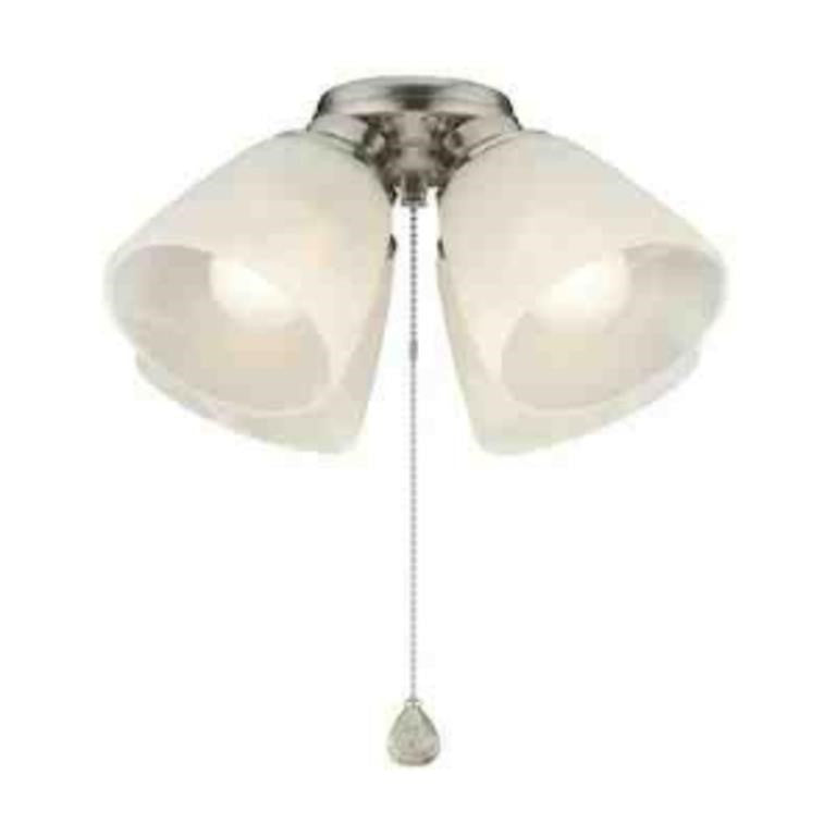 Harbor Breeze 4 -Light Silver LED Ceiling