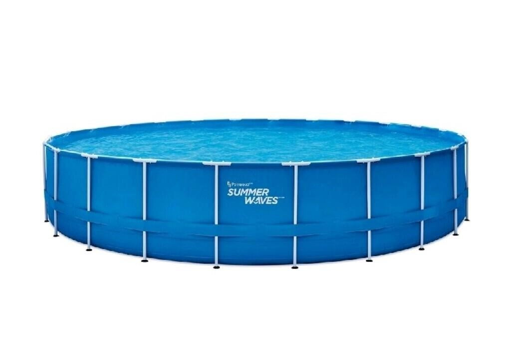 SUMMER WAVES 24ft Active Frame Pool, 24'×52",