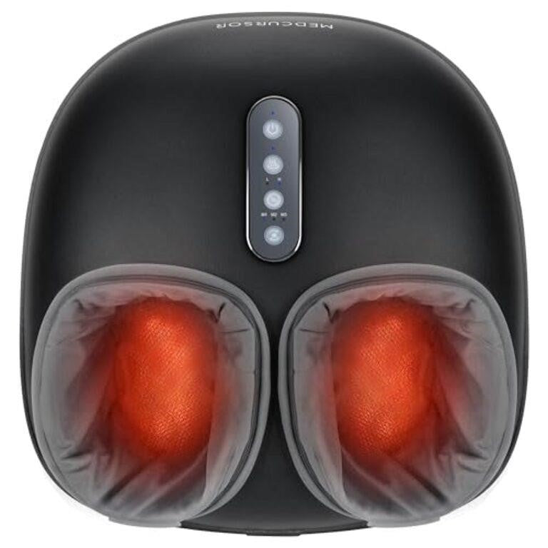 Medcursor Electric Shiatsu Foot Massager Machine with Soothing Heat