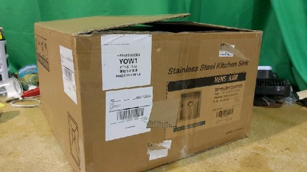 Bar Sink, MENSARJOR 17'' X 19'' Single Bo