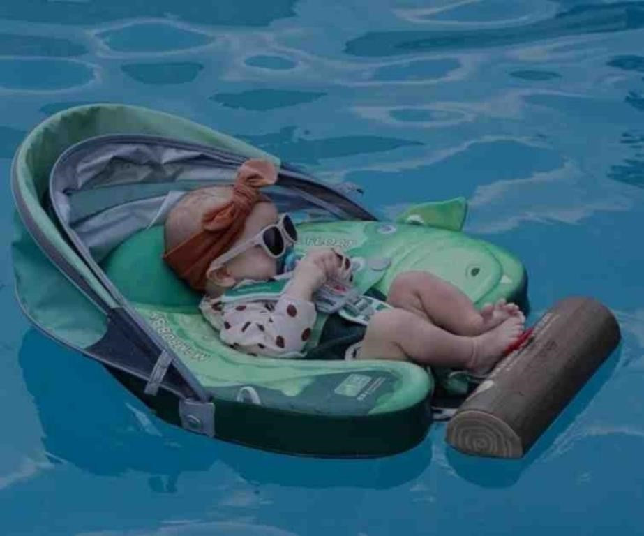 Upgrade Mambobaby Float for Infant Waist Swimming Ring Swim Trainer Life Vest Non-Inflatable Floats Toys with Adjustable Safety Strap