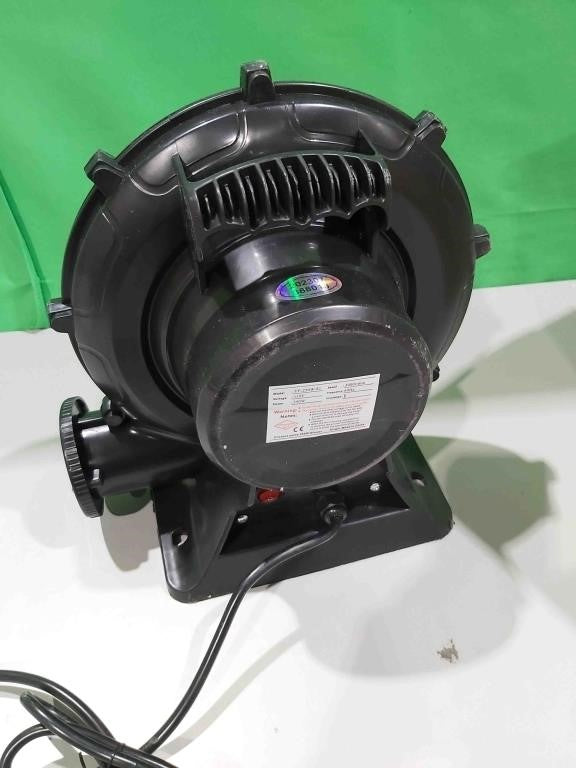 Inflatable Commercial Air Blower, 250W Compact and Energy Efficient Electric Air Pump Fan,for Inflatable Bounce House Jumper Bouncy Castle and Slides, 110V (Black)