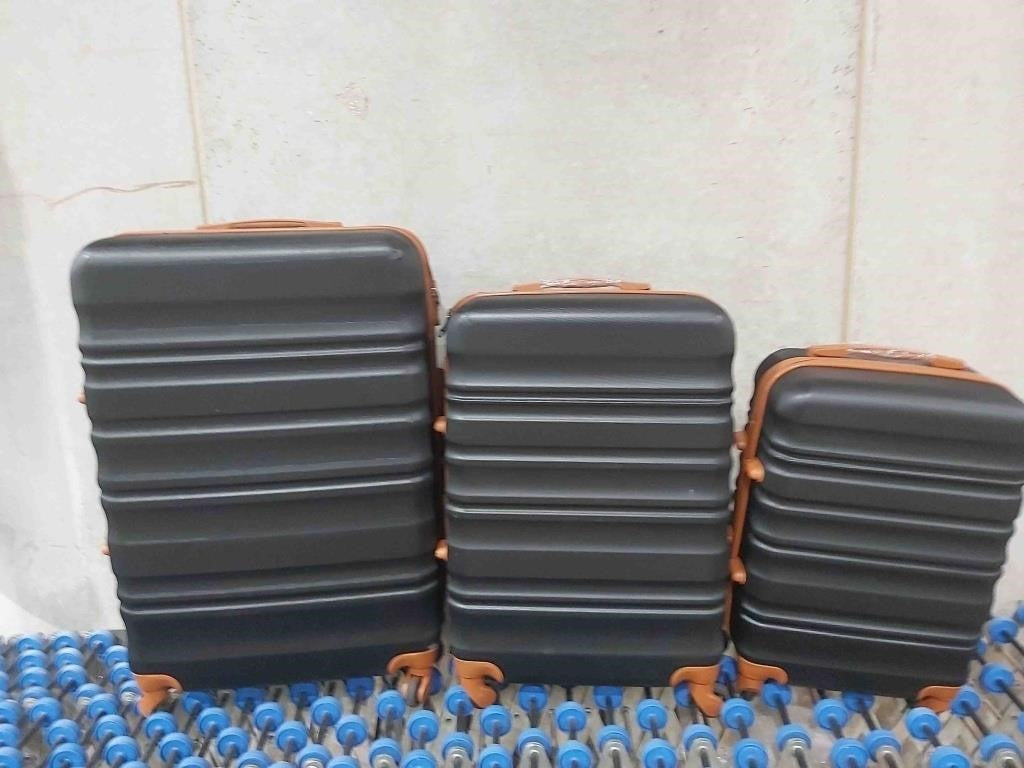 LONG VACATION Luggage Set, 3 Piece Luggage
