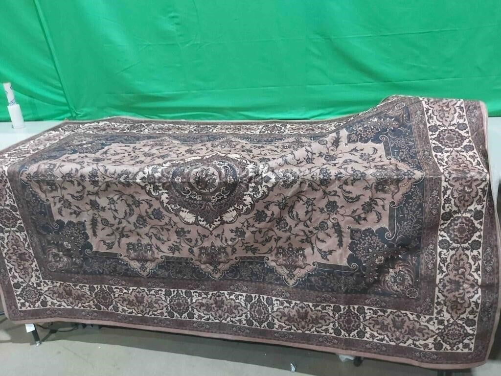 7 Area Rug For Indoor Color Brown/Blue/Beige Size 5'x7