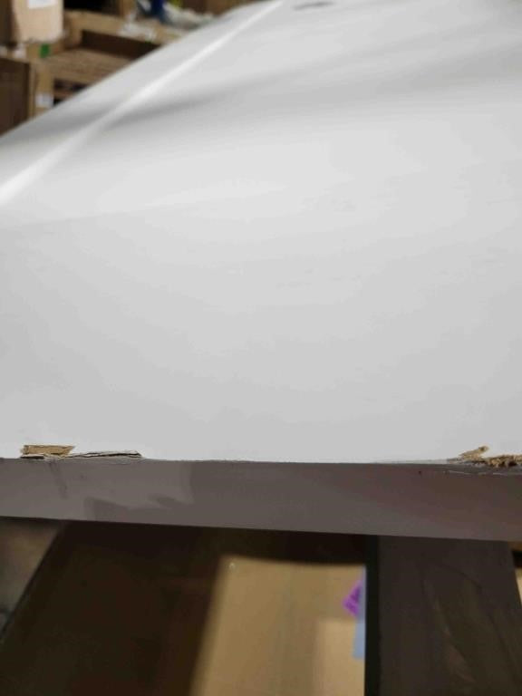 White Molded Utility Access Door Panel - 80" x 36" x 1.5"
