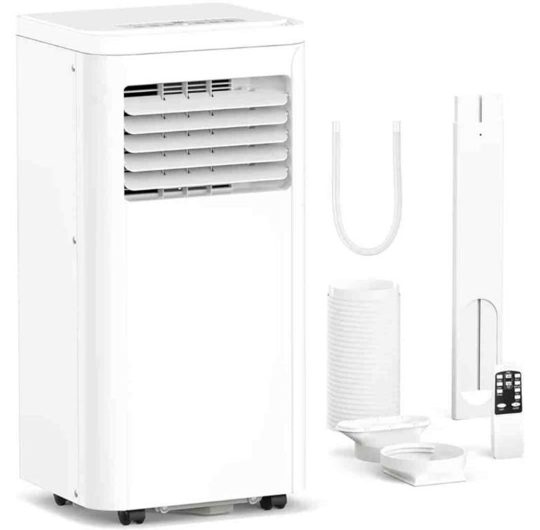 Electactic Portable Air Conditioner with 4 Modes for Rooms up to 550 Sq. Ft