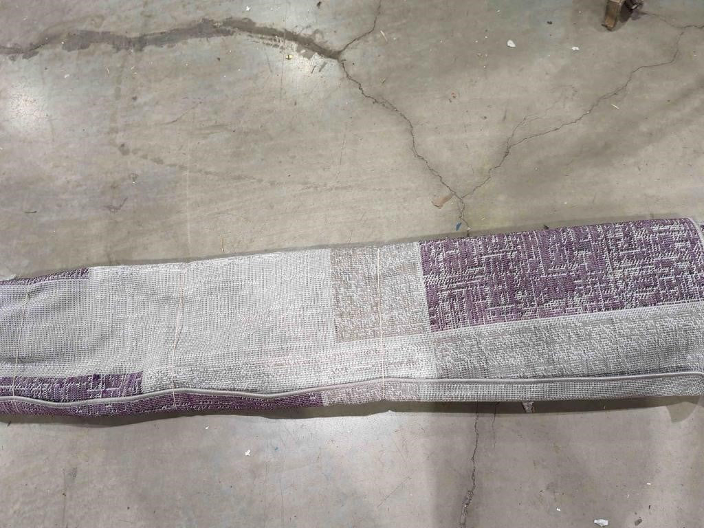 L'Baiet Verena Geometric Area Rug Purple Grey 5' x 7' Medium Area Rugs