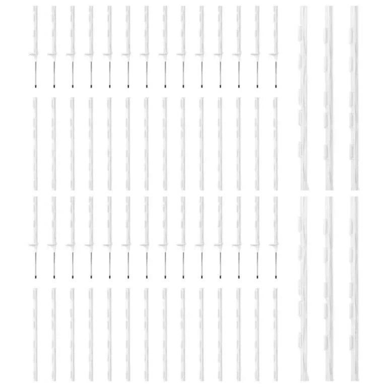 Toriexon 50 Pack Electric Fence Posts