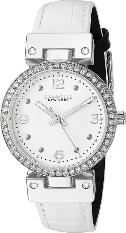 Caravelle Women's 43L201 Reversible Leather Strap