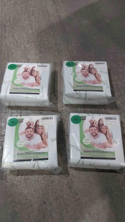 Bedding Waterproof Mattress Protector Full/Double, White