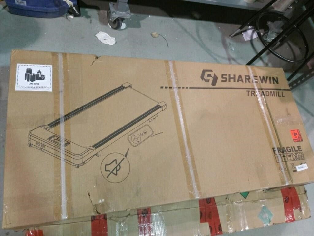 SHAREWIN, Under Desk Treadmill, 300 lb Capacity