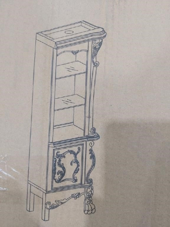 Dresden Left Side Shelf Wall Unit LV01713 in A