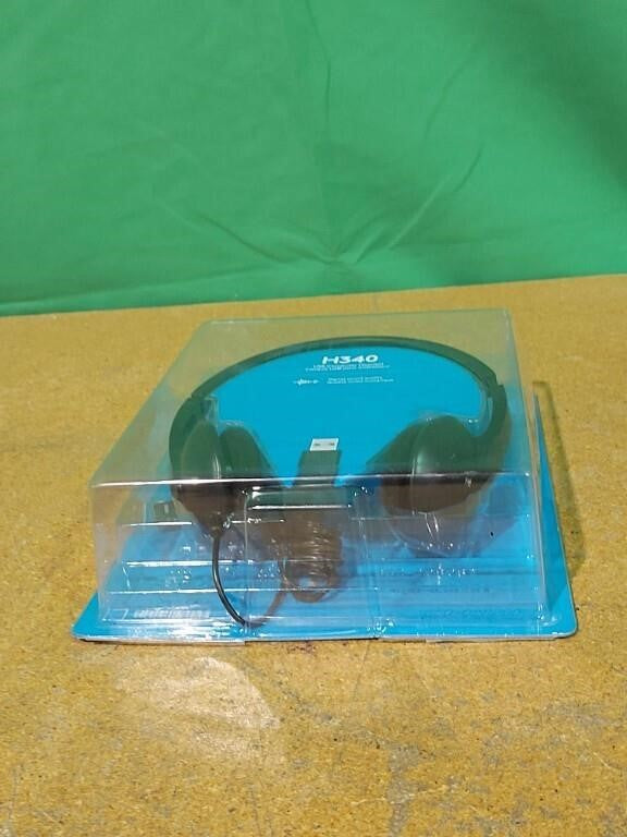 Logitech H340 USB Headset with Noise-Cancelling Mic