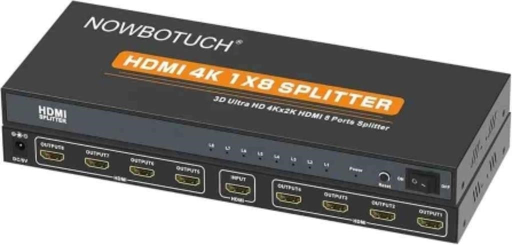 Nowbotuch HDMI 4K 1×8 Splitter