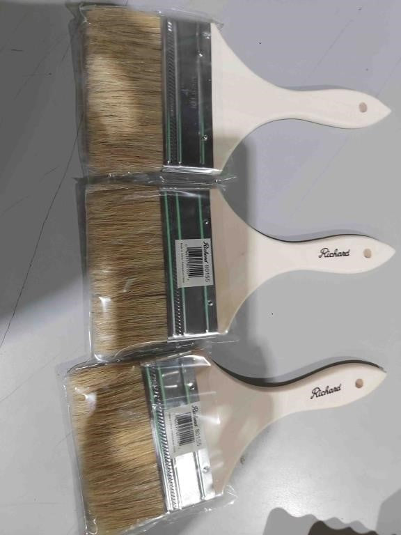 Richard 80155 Chip Brush - White - 4 Inches