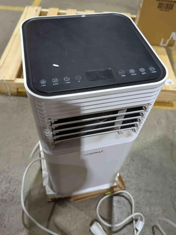 1 COSTWAY AC Unit 8000 BTU Spaces up to 230 sq.ft, with Remote 50.00 50.00 Control, 24H Timer, Sleep Mode, Suitable for Bedroom Portable air conditioners, White