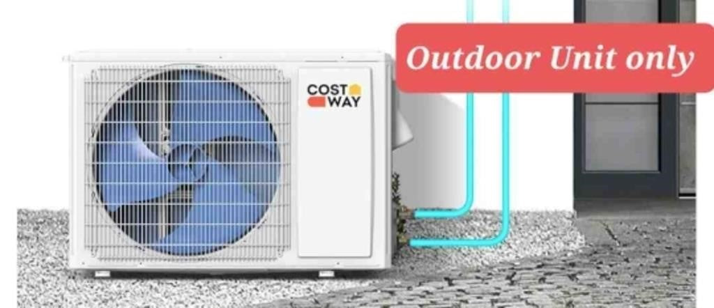 12000BTU Mini Split Air Conditioner& Heater COSTWAY