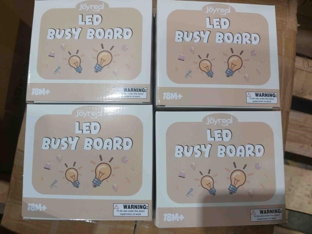 Joyreal Montessori Busy Board, Wooden