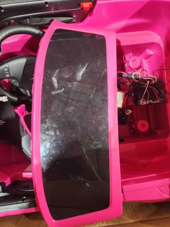 Costway 12V Kids Ride On Car Maserati GranCabrio Licensed with Remote Control and Lights, S502, Pink
