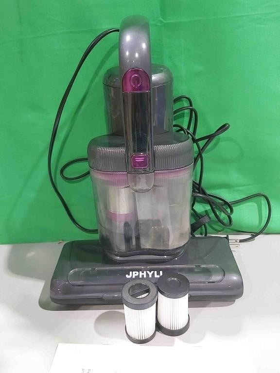 Jphyll Mattress Vacuum Cleaner, 20Kpa Suction Bed Vacuum Cleaner with 253.7nm UV-C Light