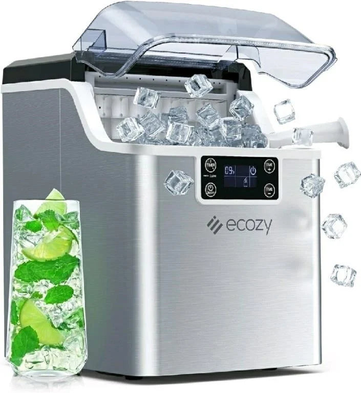 ecozy, Ice Maker Countertop, 44lbs